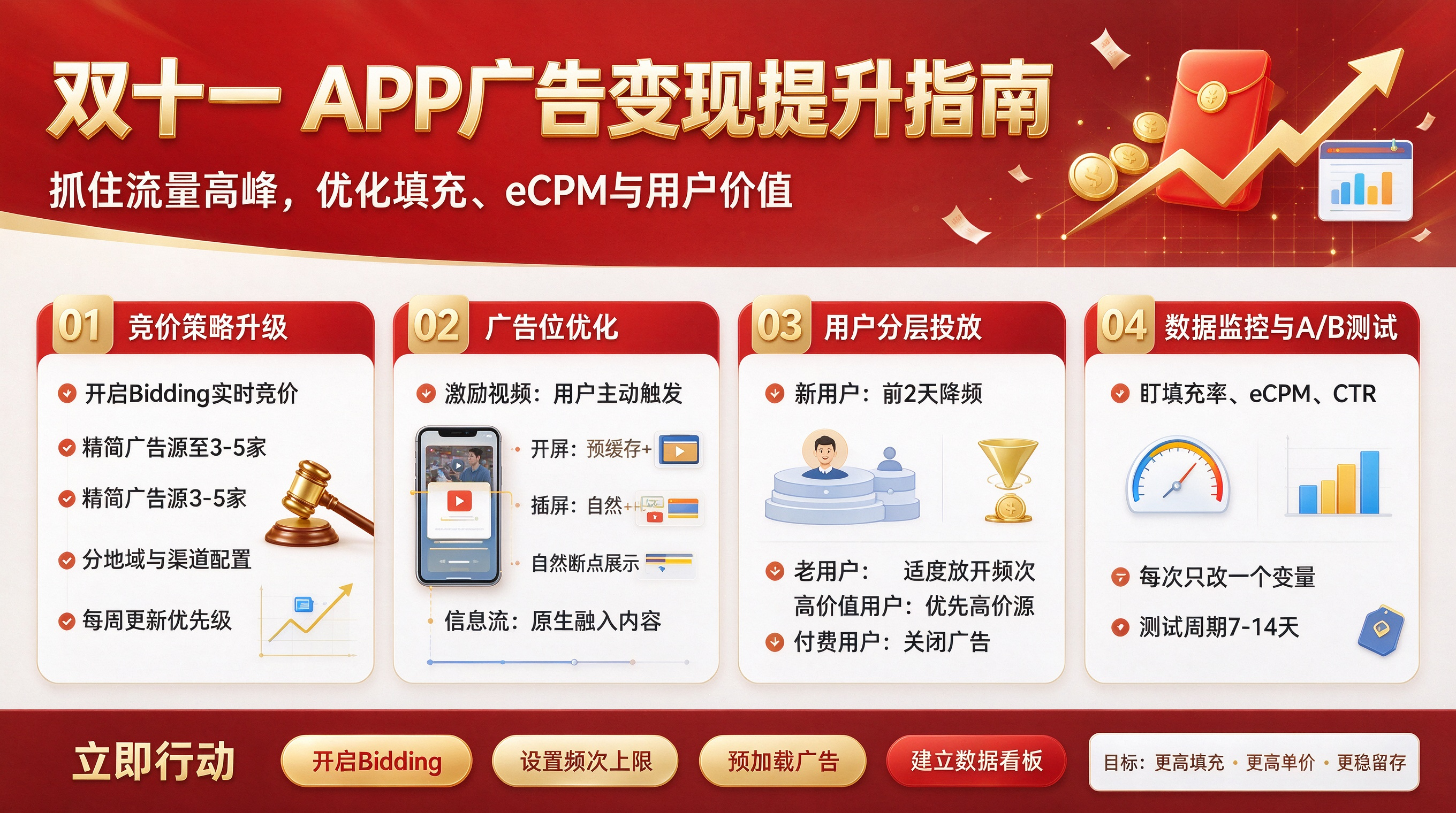 双十一活动APP变现提升广告收益指南